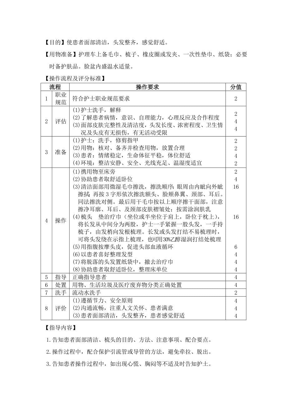 护理技术操作规范(完整版)-_第5页