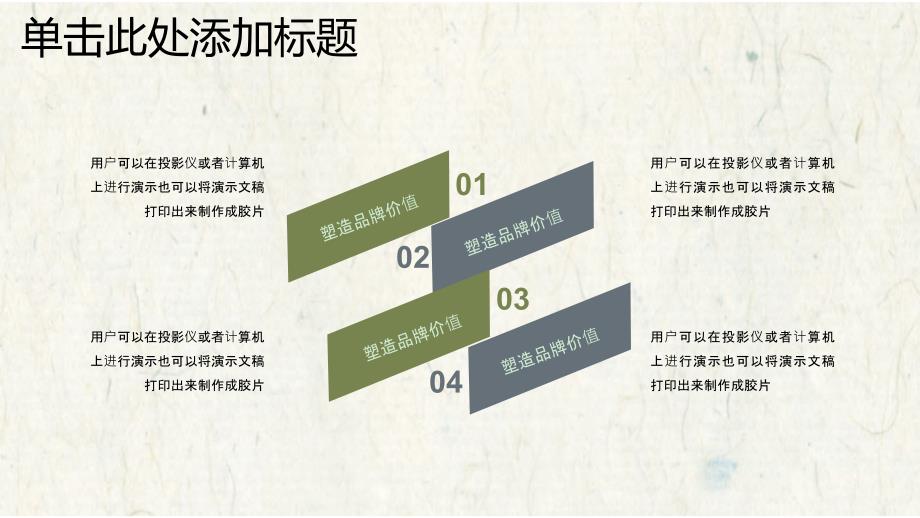 2019绿灰色中国风企业宣传经典创意PPT模板课件_第4页