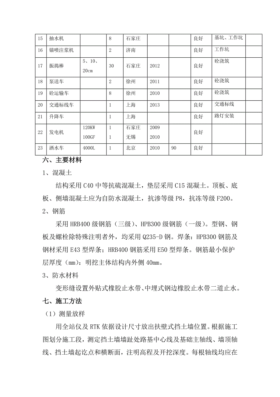 扶壁式挡土墙专项施工方案-_第4页