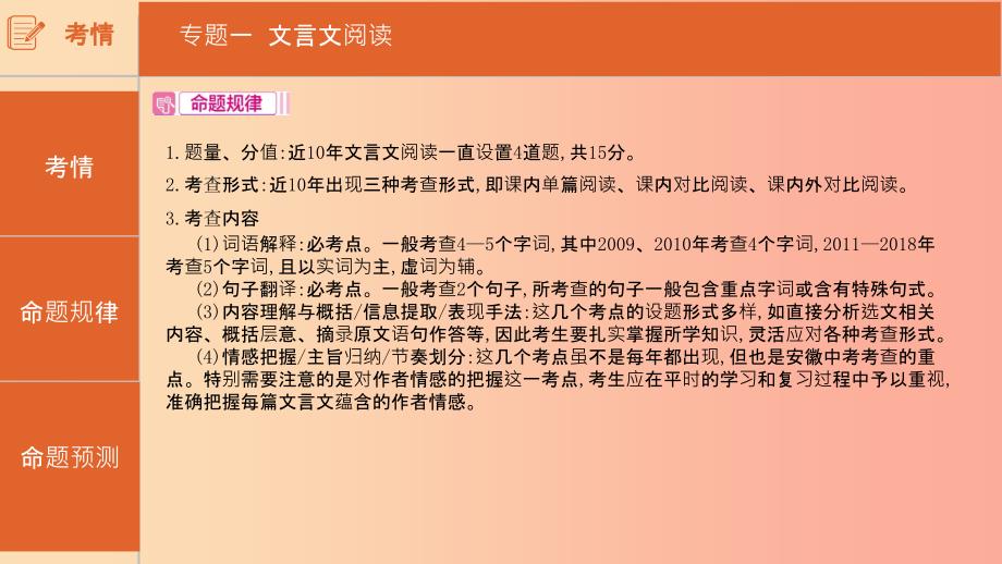 安徽专用201X年中考语文总复习第一部分古诗文阅读专题一文言文阅读论语十二章课件_第4页