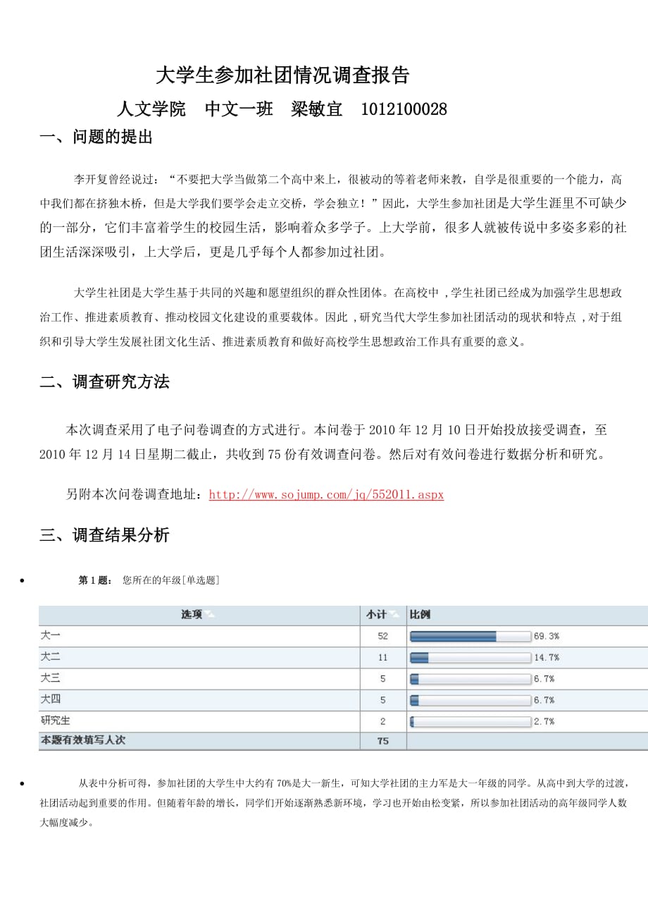 大学生参加社团调查报告.doc_第1页