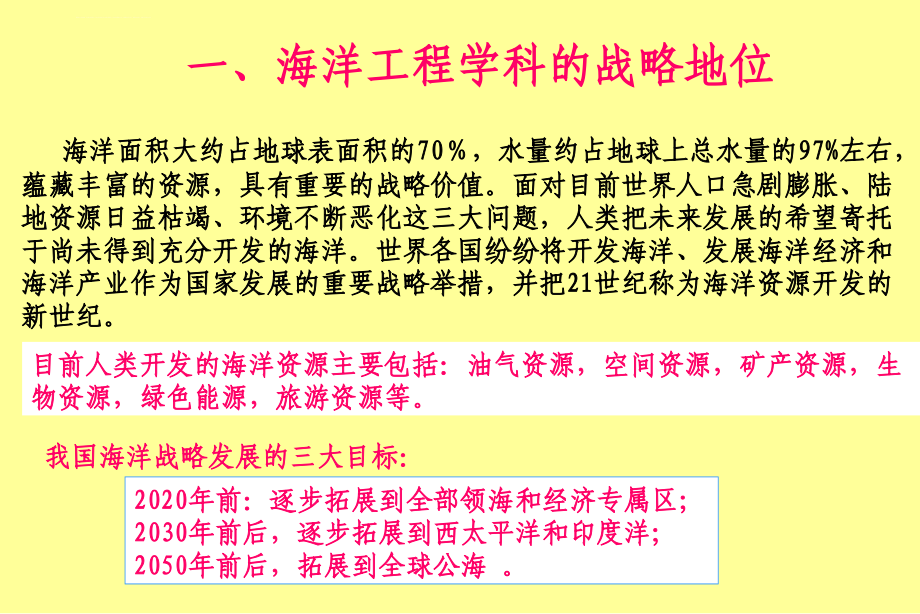 海洋工程学科前沿讲座课件_第2页