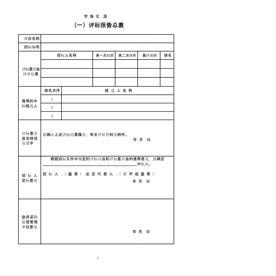 评标报告竞争性谈判（9月11日）.pptx_第3页