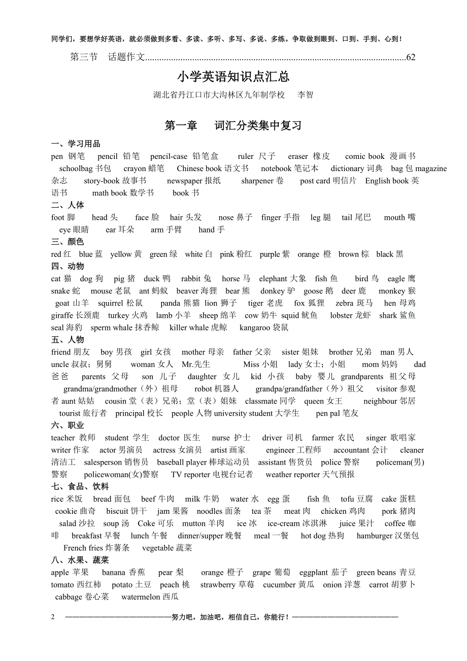 （经典）小学英语知识点汇总(极力推荐)_第3页