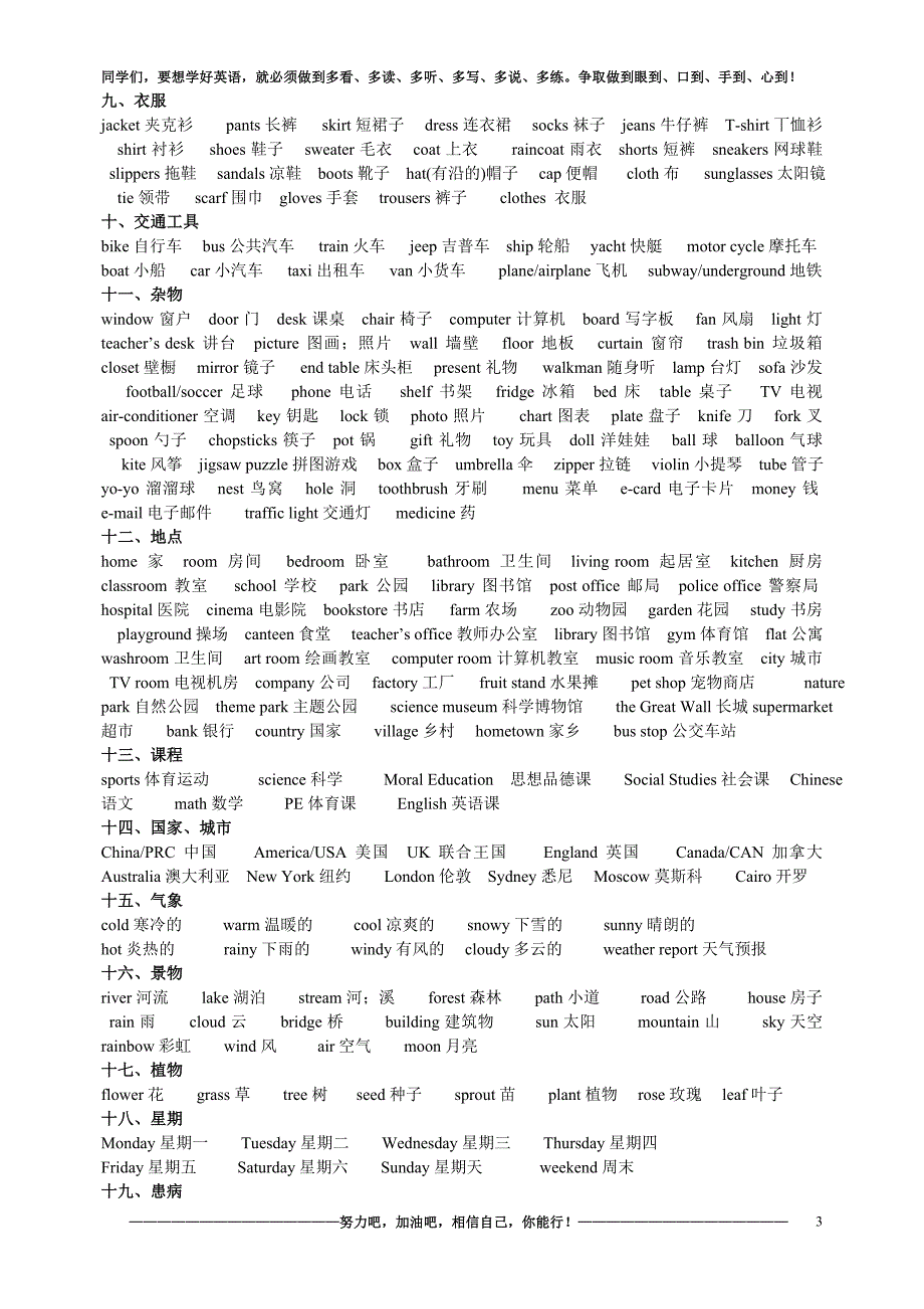 （经典）小学英语知识点汇总(极力推荐)_第4页