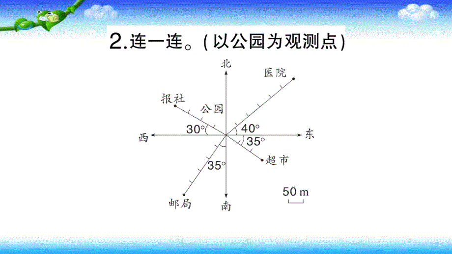 【名师课件】人教版六年级上册数学 第二单元 位置与方向第1课时 描述物体位置_第4页