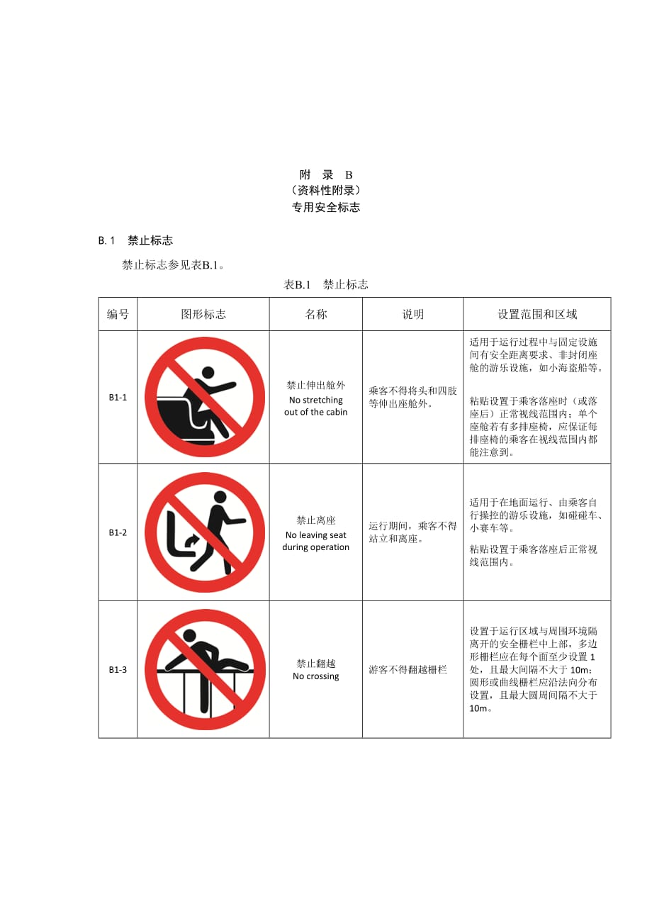 小型游乐设施供货商应提供的资料、专用安全标志、乘客须知和安全注意事项示例_第2页