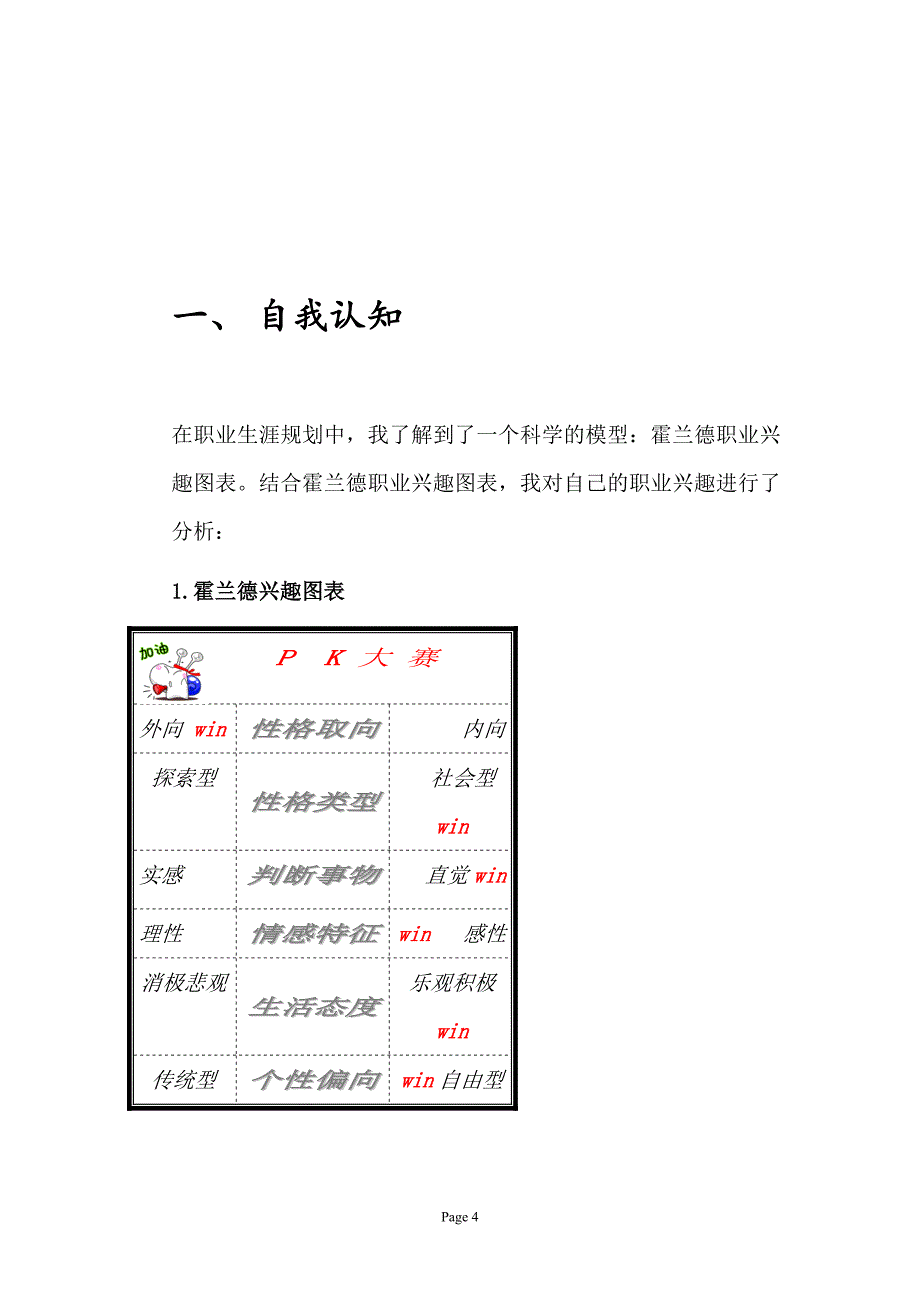 职业生涯规划书-梦想起飞的地方.doc_第4页