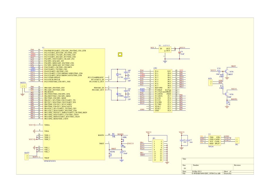 STM32电路图(原理图) ._第1页