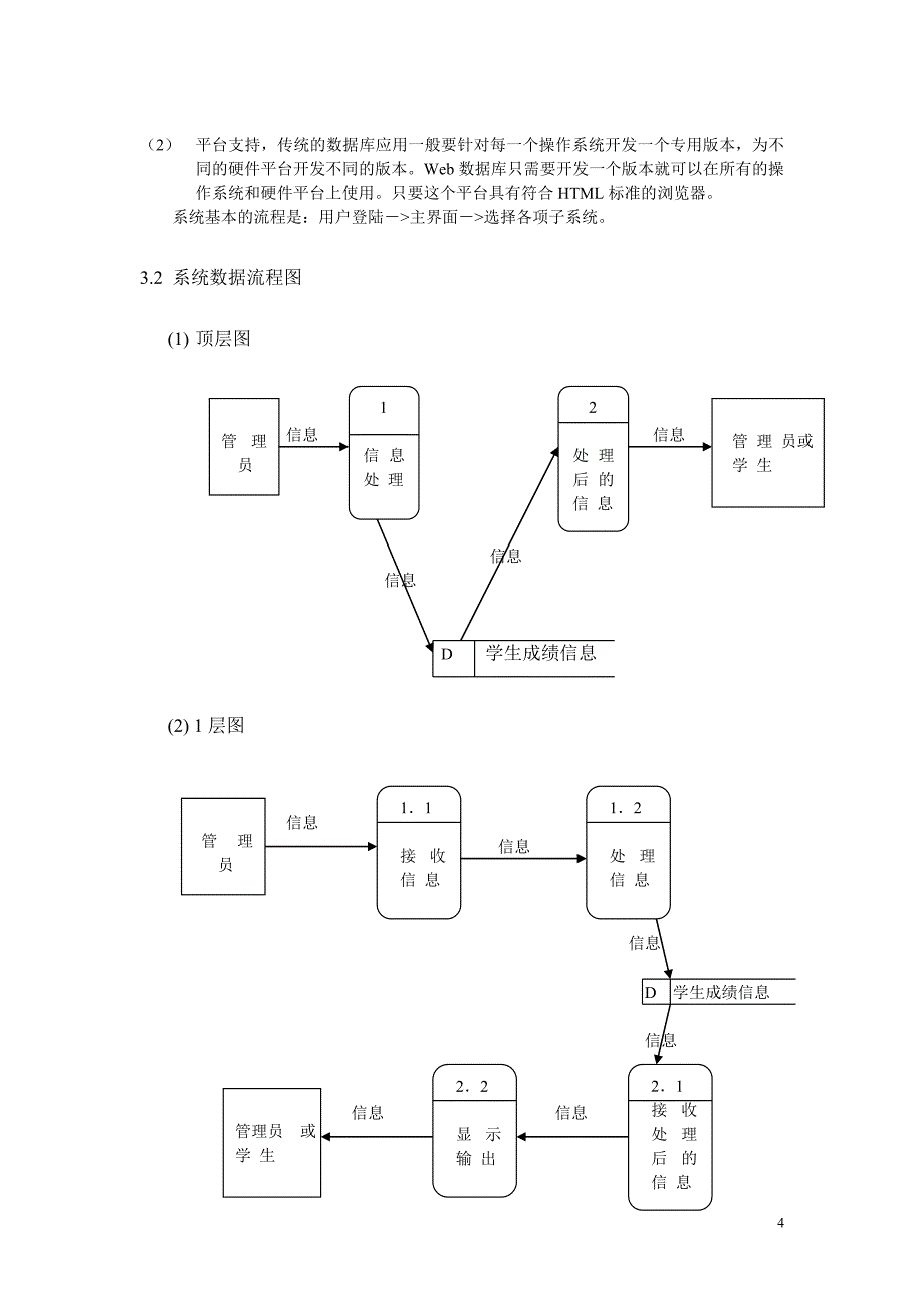 学生成绩管理系统的%20%20设计与实现.doc_第4页