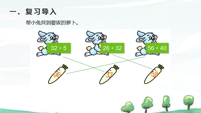 人教版二年级上册数学《第2单元 100以内的加法和减法（二） 第2课时 进位加》教学课件_第2页