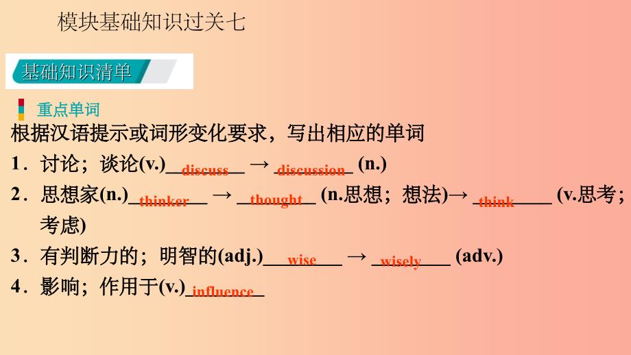 广西201X年秋九年级英语上册 Module 7 Great books基础知识过关七课件（新版）外研版_第3页