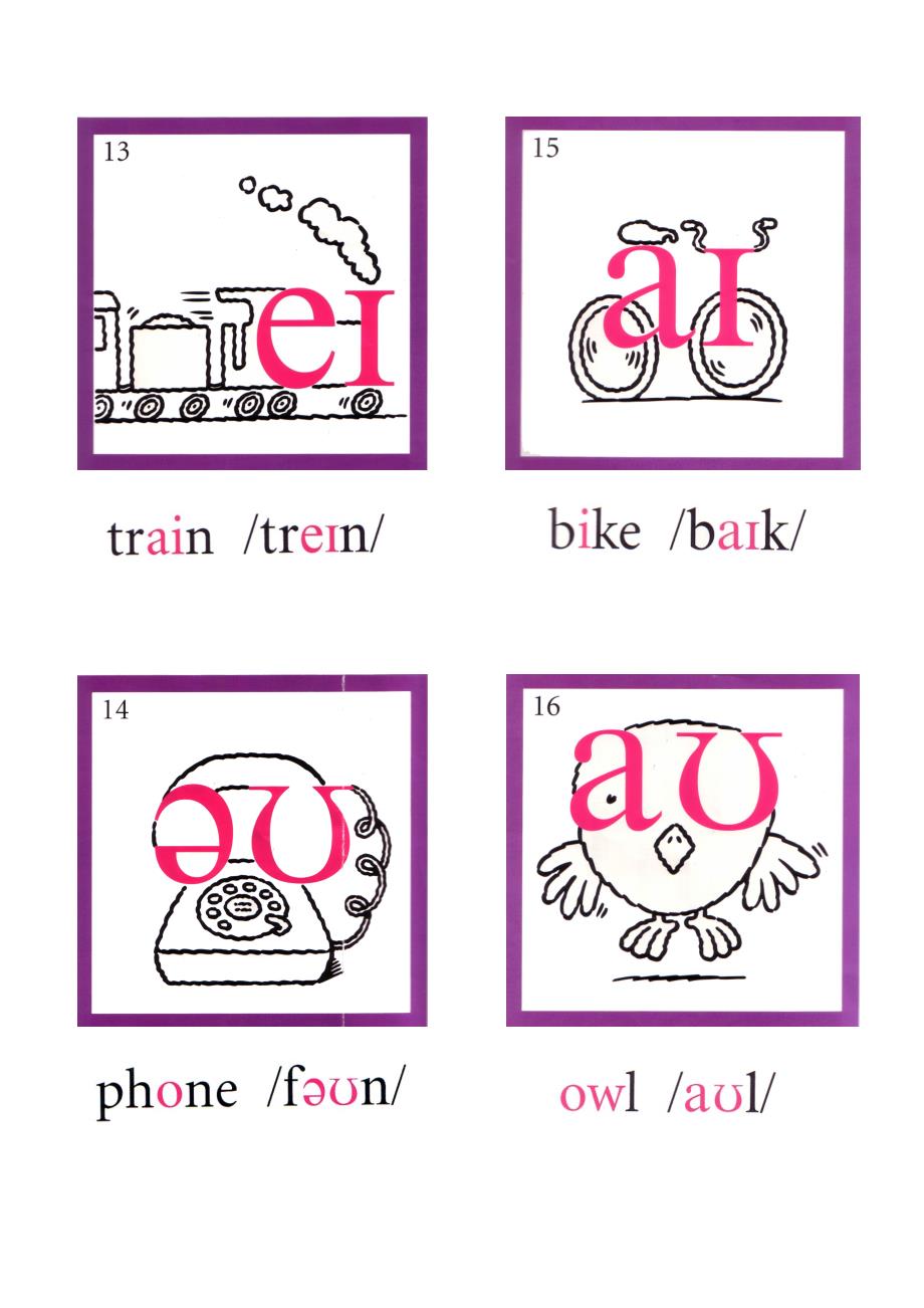 48个国 际音标卡片(图片)_第4页