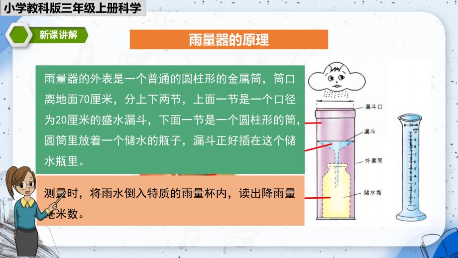 【2020三年级上册科学教科版】3.4 测量降水量 课件PPT_第4页