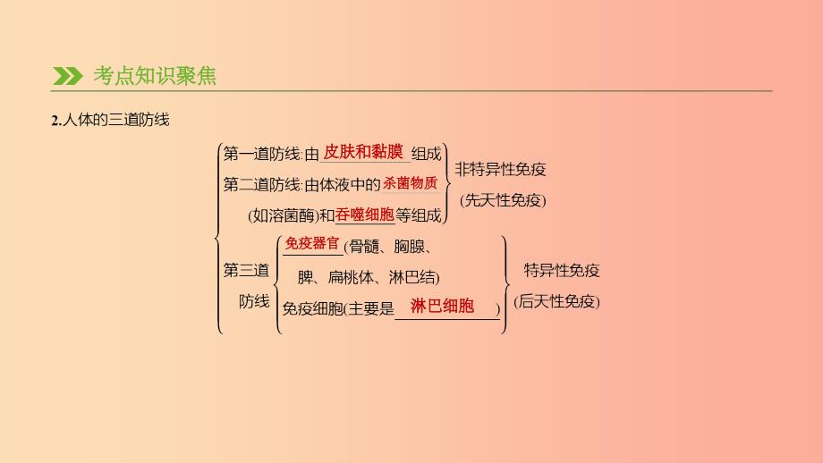 江苏省徐州市201X年中考生物复习 第七单元 健康地生活 第20课时 传染病与免疫课件_第4页