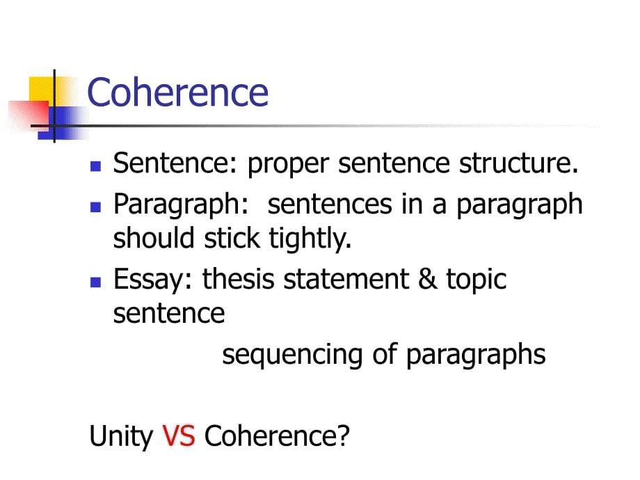 Achieving coherence英语写作 连贯性课件_第5页