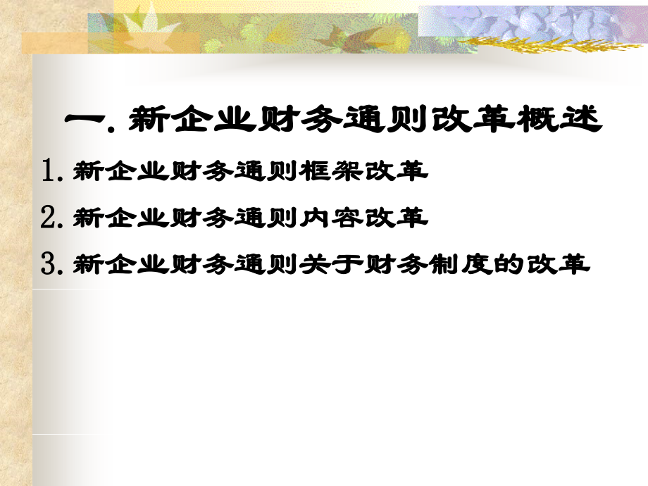 070612企业财务通则讲解投影(甘肃省农垦财会培训)精编版_第3页