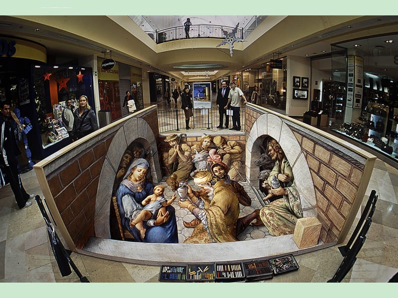 Kurt Wenner 3D立体街头绘画欣赏（全2集）课件_第1页