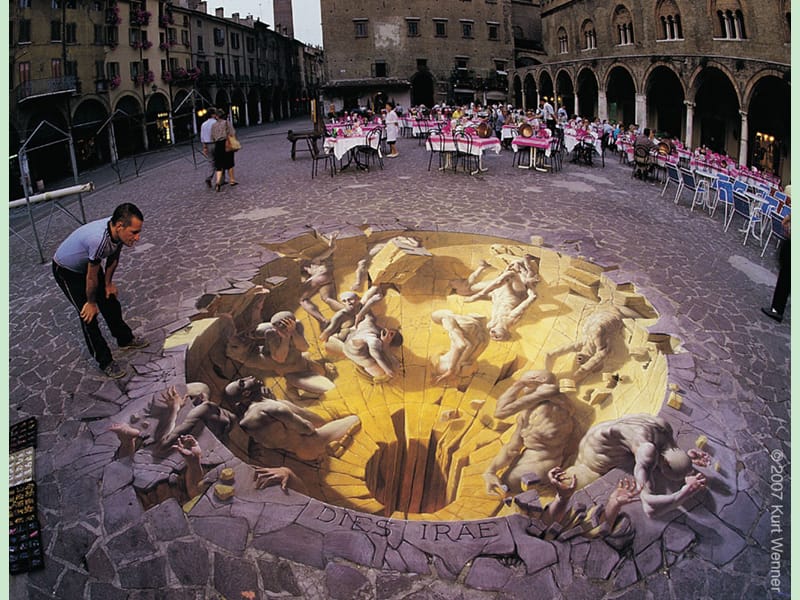 Kurt Wenner 3D立体街头绘画欣赏（全2集）课件_第2页