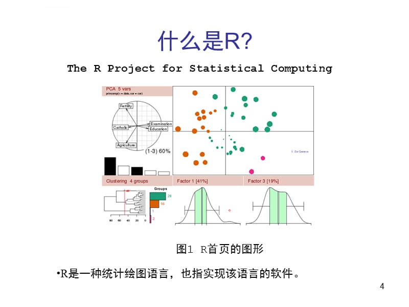 R语言初步_统计绘图与编程总结课件_第4页