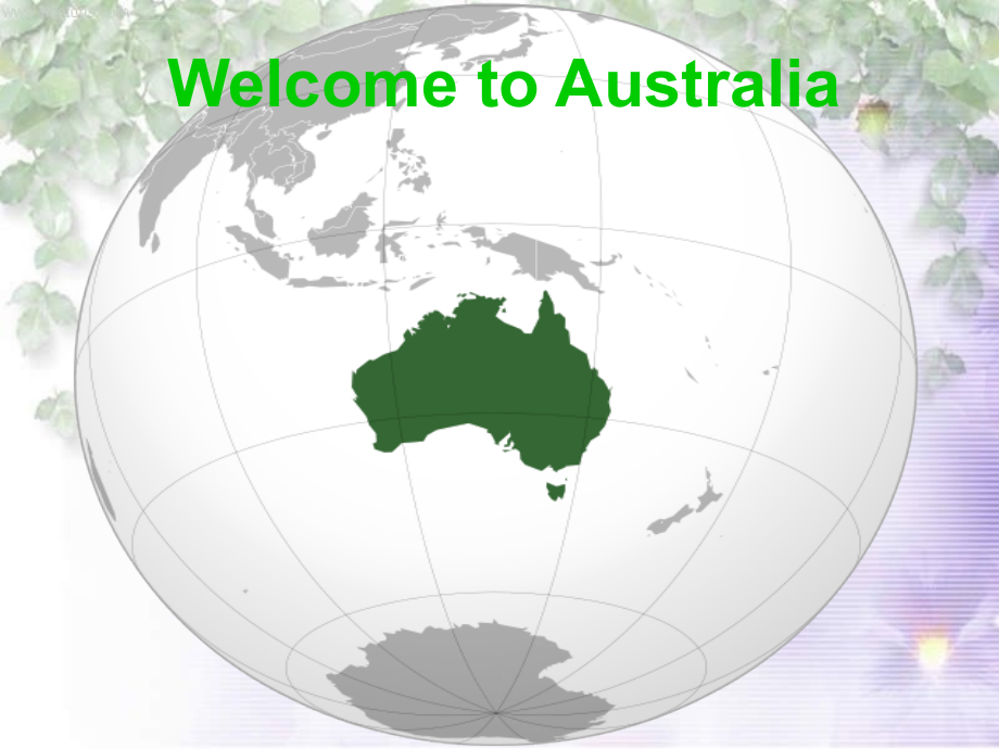 Introduction of Australia 澳大利亚的简介课件_第1页