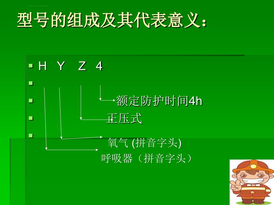 HYZ4型隔绝式正压氧气呼吸器课件_第3页