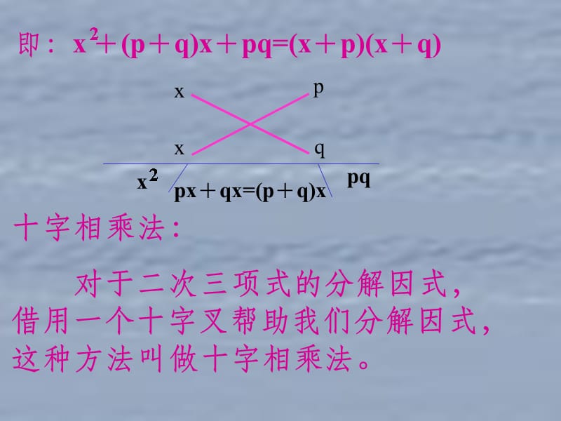 十字相乘法因式分解ppt课件_第3页