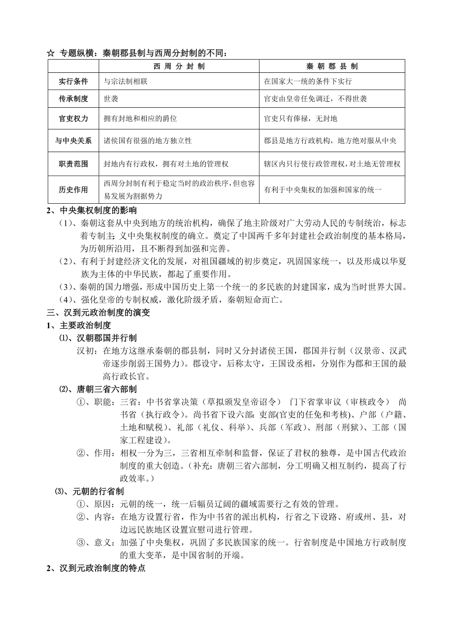 14编号2018高考历史知识点系统总结_第4页