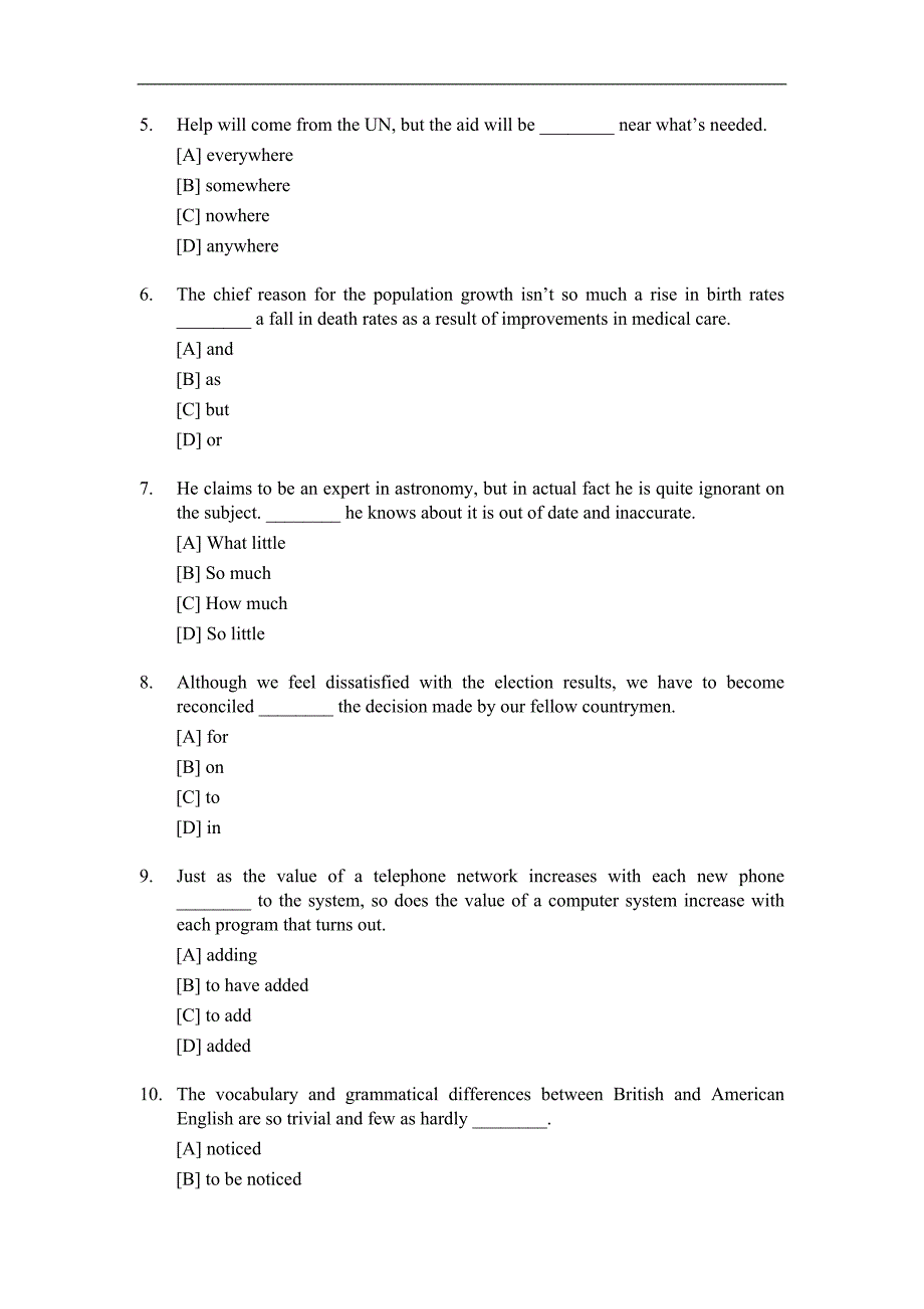 1997考研英语(一)真题与答案解析-_第2页
