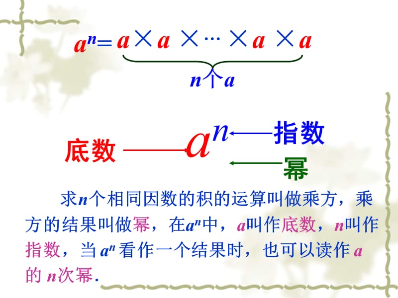 人教版七年级上册：1.5《有理数的乘方》ppt课件-_第4页