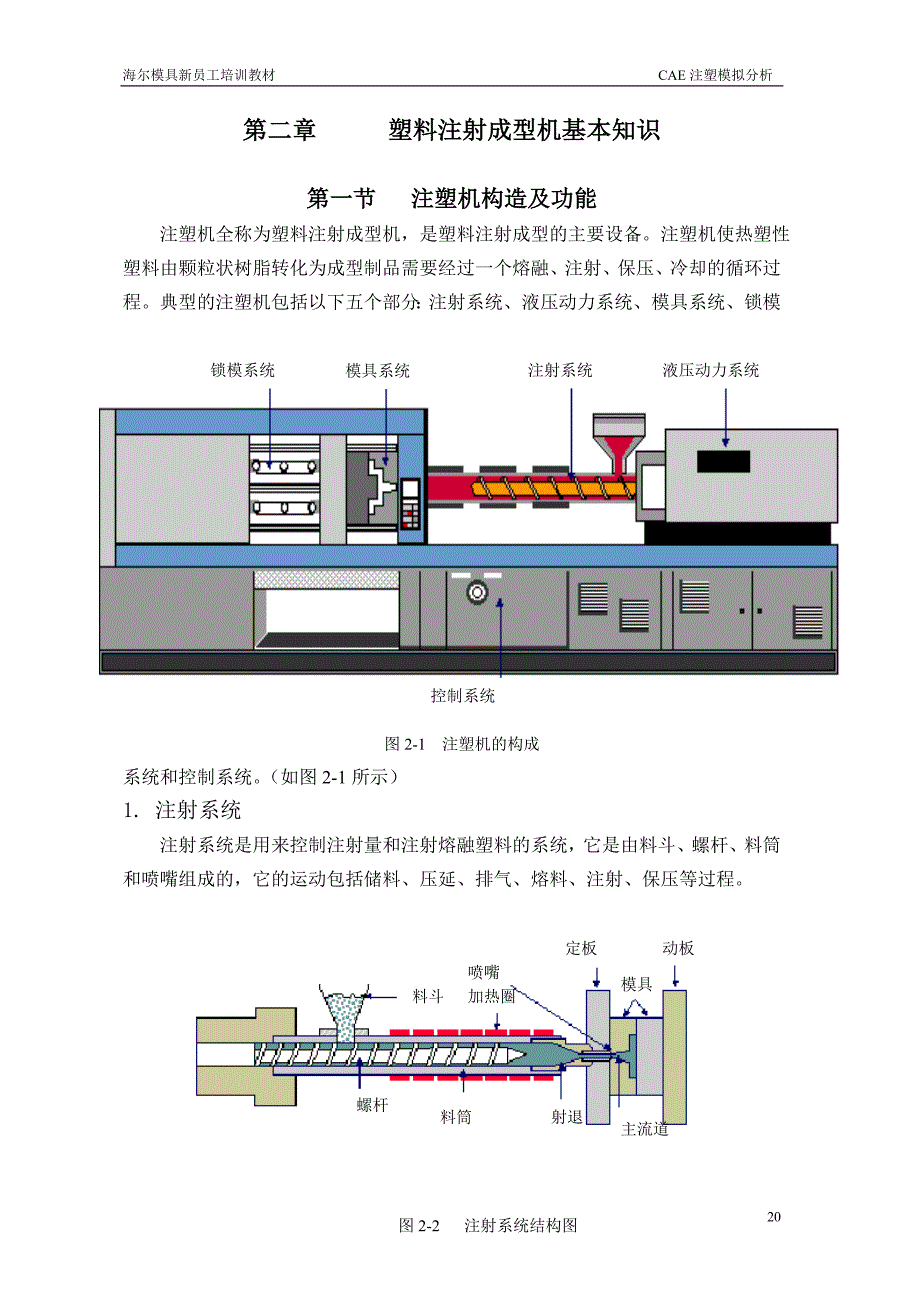 第二章 注塑成型机基本知识.doc_第1页