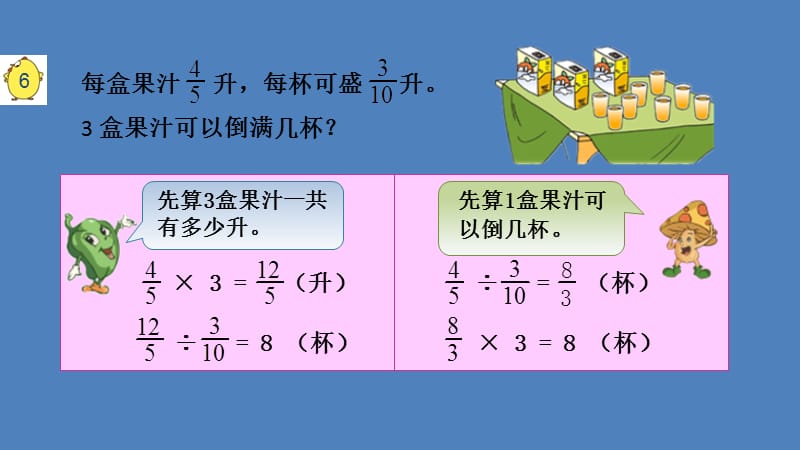 六年级上册数学课件-3.6 分数连除和乘除混合丨苏教版 (共11张PPT)_第3页