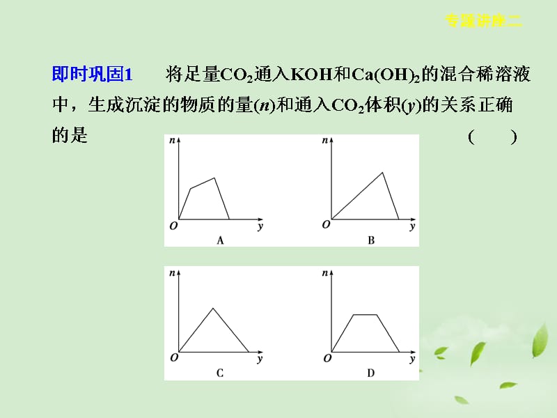 高三化学大一轮复习讲义 专题讲座二相互竞争的离子反应和氧化还原反应课件_第4页