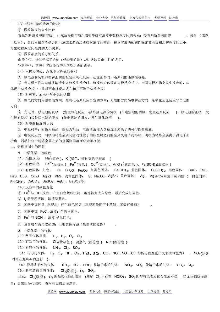 1685编号高考化学重点知识点记忆归纳_第4页