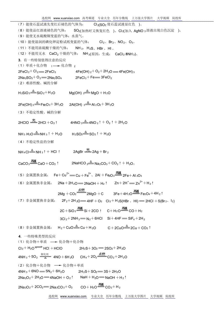 1685编号高考化学重点知识点记忆归纳_第5页