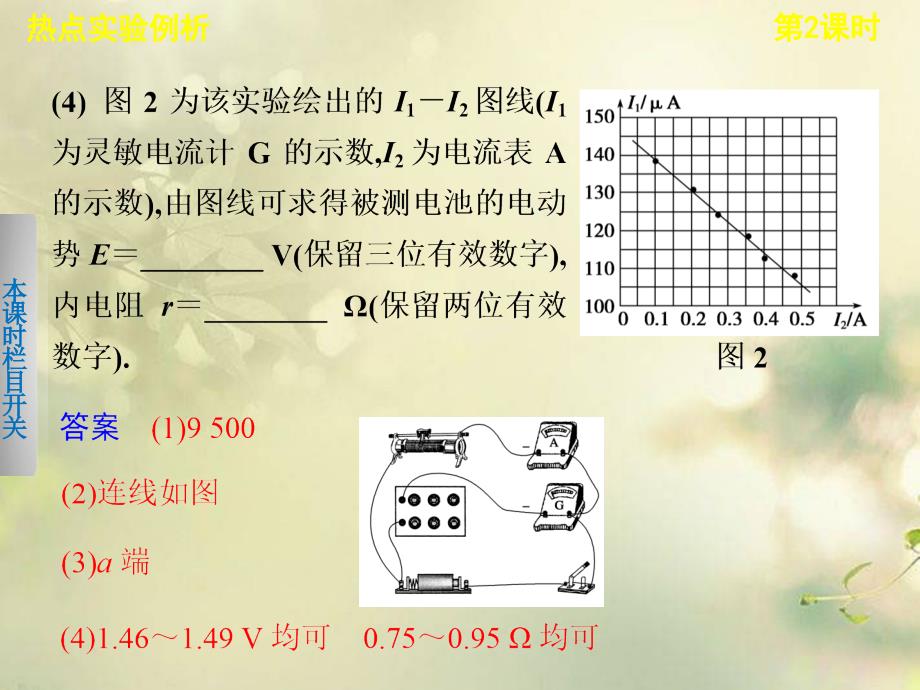 【步步高】高考物理二轮复习专题突破 专题九 第2课时 电学实验课件 新人教_第3页