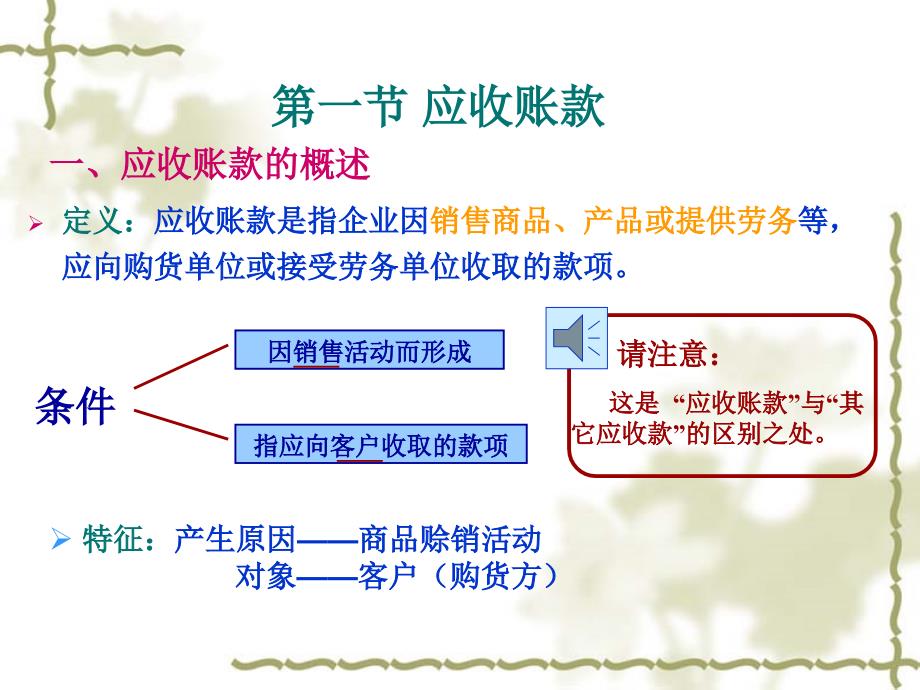 企业财务会计第三章应收及预付款项课件_第3页