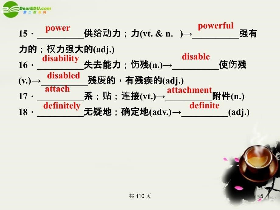 高考英语一轮复习 Module1 Life in the Future 课件 外研必修4_第5页