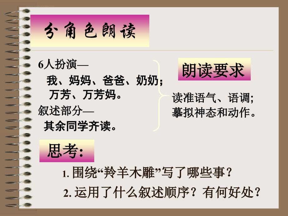 七年级上语文22课羚羊木雕课件_第3页