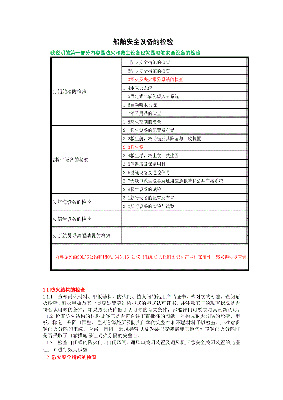 船舶安全设备的检验说明会.docx_第1页