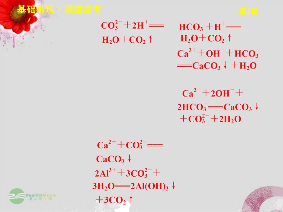 高考化学大一轮复习讲义 第三章 第2讲 碳酸钠与碳酸氢钠 碱金属课件_第3页