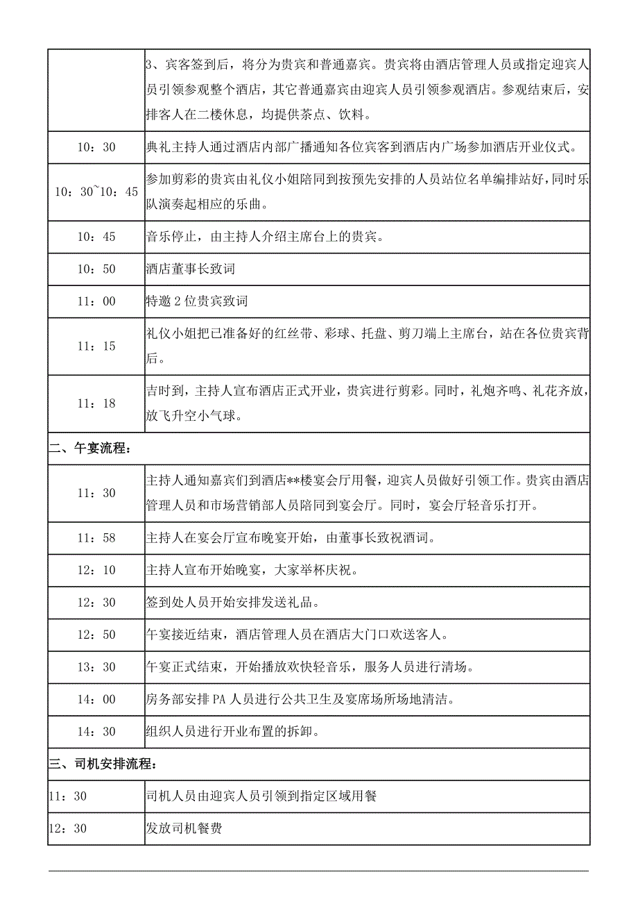 最新酒店开业活动方案 ._第2页