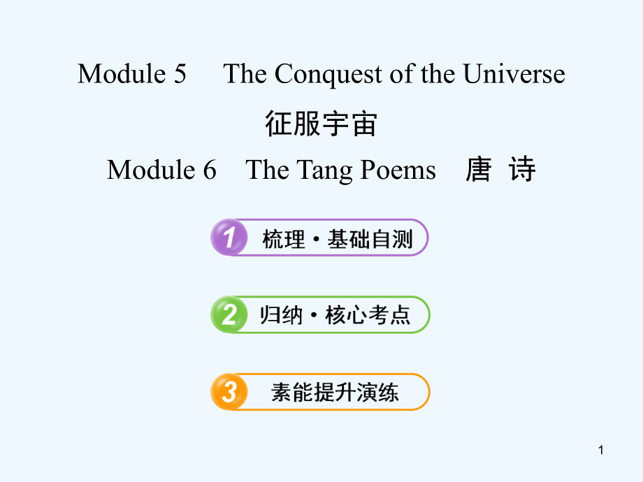 （山东 天津专用）高考英语 Modules 5~6复习方略课件 外研选修8_第1页