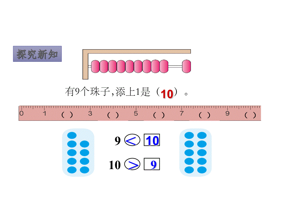 一年级上册数学课件-第5单元第9课时 10的认识和组成 人教版(共11张PPT)_第4页