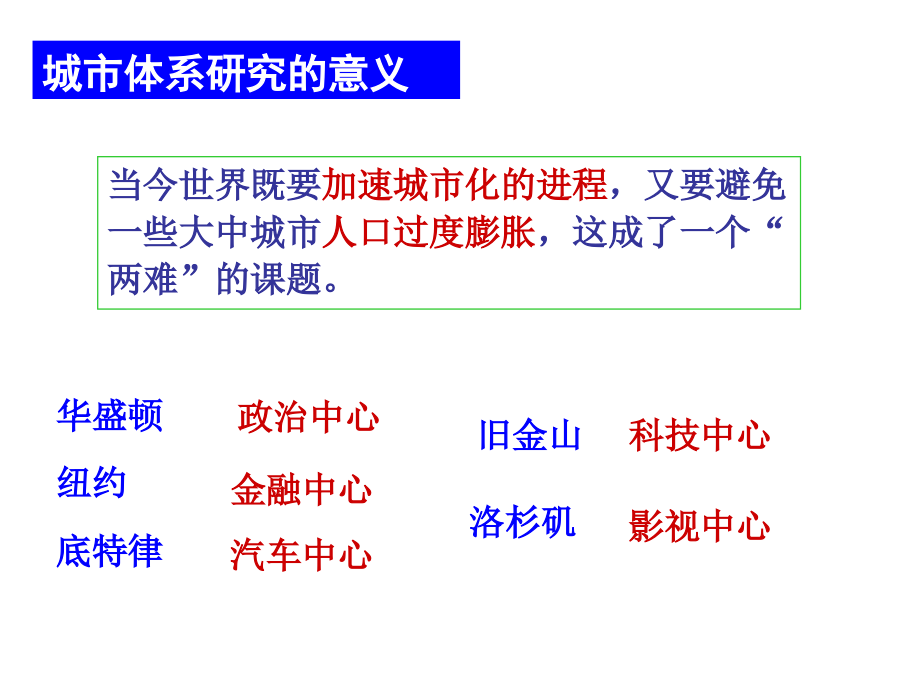 专题20城市体系与城市群课件_第3页