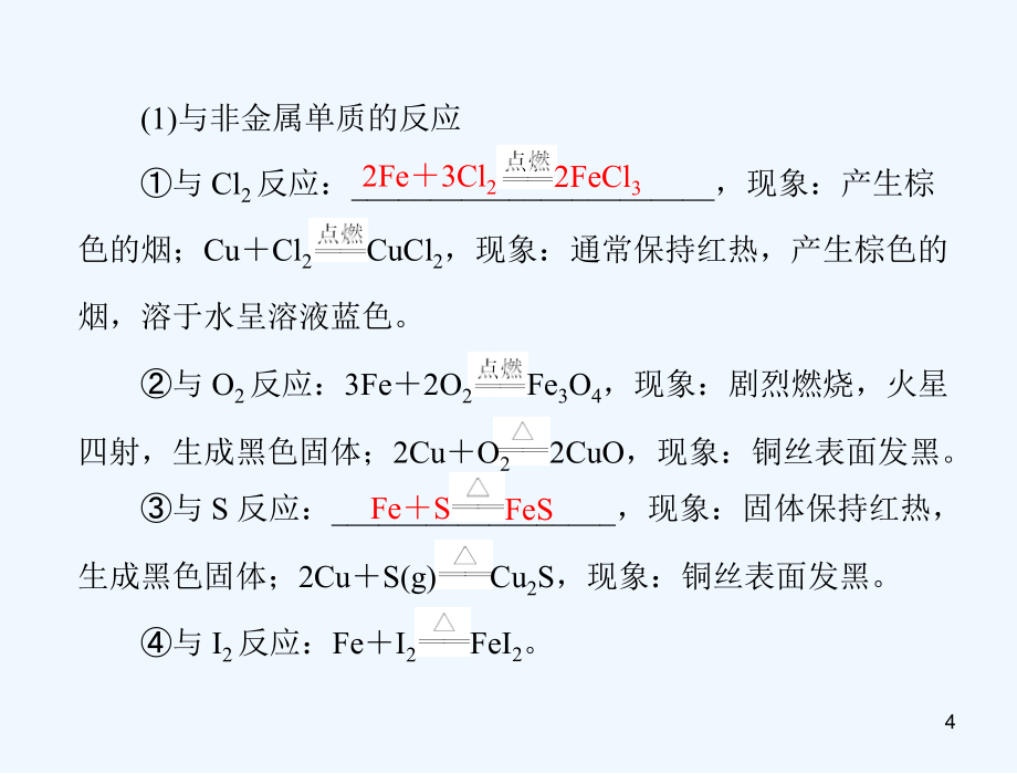 高考化学一轮复习 第三单元 第15讲 铁、铜课件 新人教_第4页