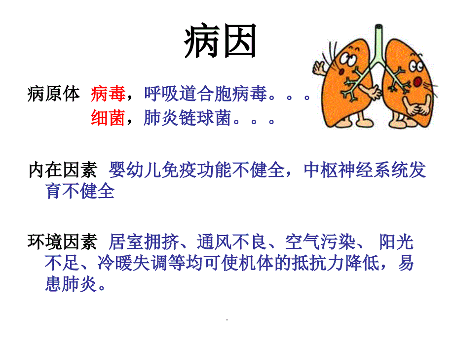 支气管肺炎-儿科护理学ppt课件_第3页