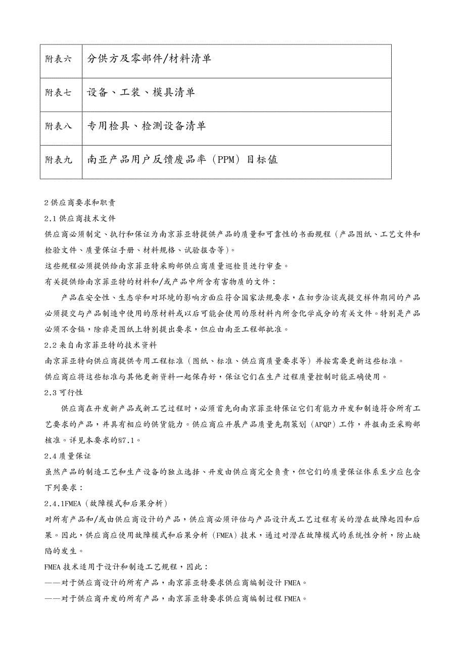 {供应商管理}供应商质量要求_第5页