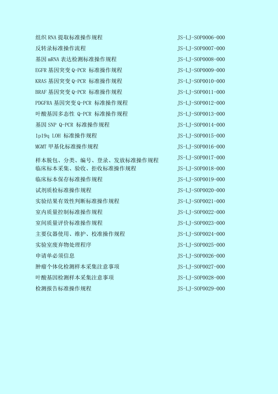 2016年临床基因扩增检验实验室质量手册-_第2页