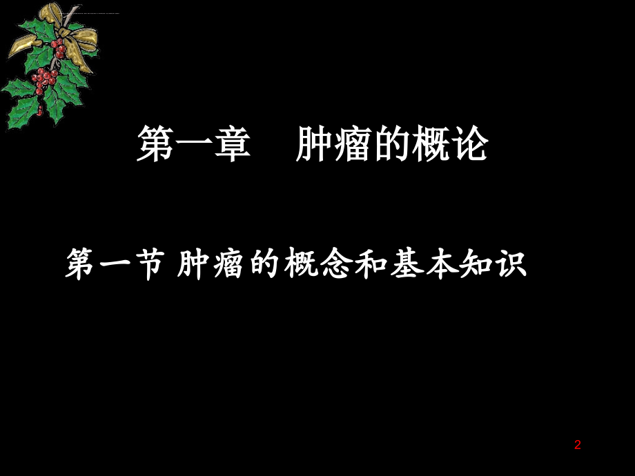 临床肿瘤学课件_第2页